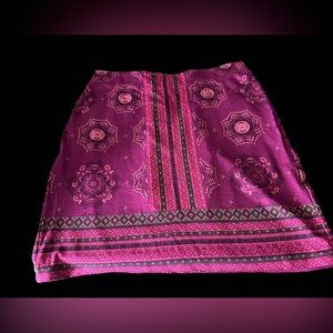 SKIRT, multi color, NWT, size medium